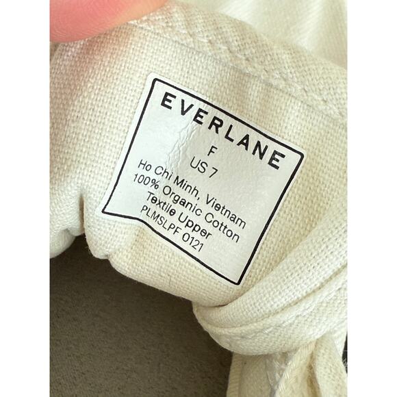 Everlane Forever Canvas 1.5 Platform White LaceUp Sneaker Shoe Casual Everyday-7 - Picture 6 of 8